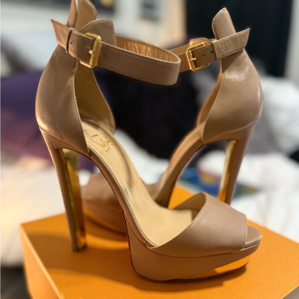 Christian Louboutin Nude Heels